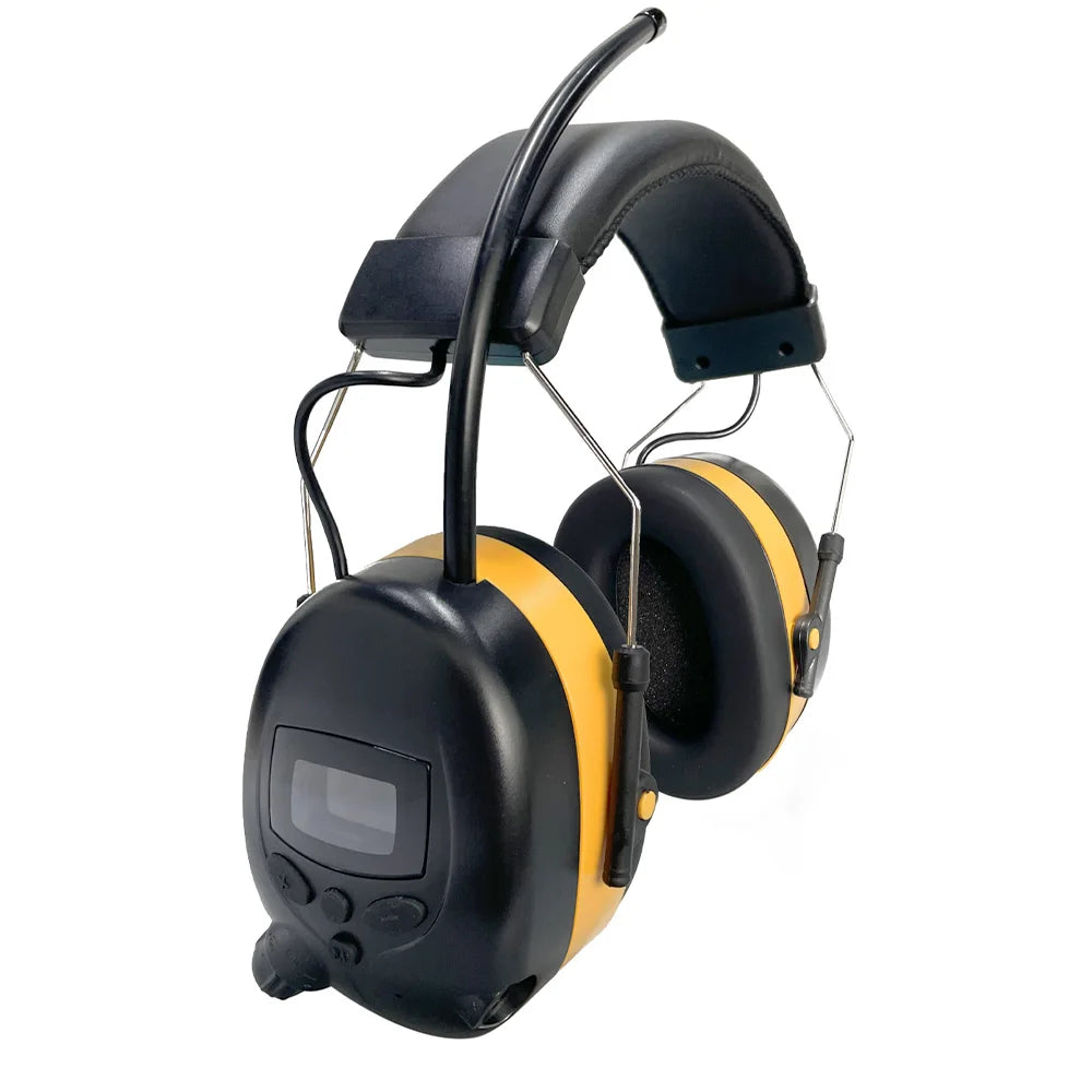 NEW Ear Protector with Bluetooth Hearing Protection FM Radio Headphones Noise Reduction Safety Earmuffs Headset for Music