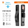 Ai Automatic Electronic smart door Lock Cerradura Inteligente Wifi App Fingerprint, Card &  Face Recognition