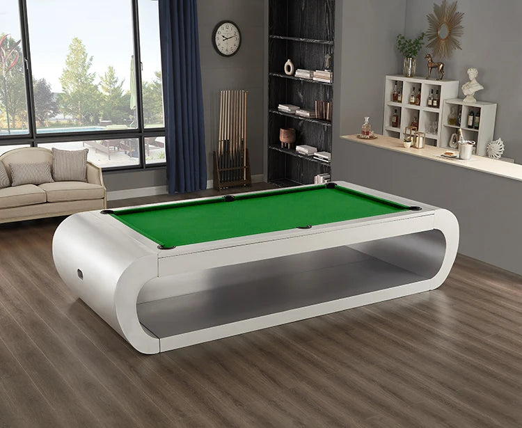 S.Q.F Luxury 7ft 8ft 9ft Biliard Table American Nine Ball House Biliard Tables Solid Wood Slate 3 In1 Pool Table