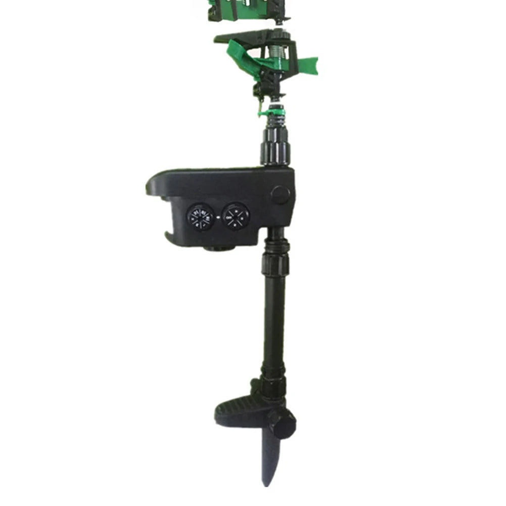 Solar Powered Motion Activated Animal Bird Mouse Repellent Garden Lawn Sprinkler  invading animal away from the garden orchard