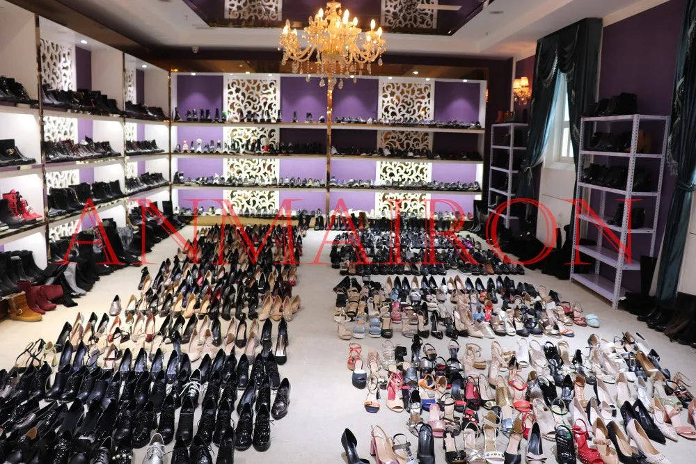 Cowboy Winter Boots Western Women Knee High Heel Slip on Pointed Toe