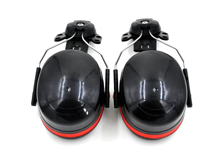 Anti-noise On-Helmet Earmuffs Ear Protector For Safety Helmet Cap Use Factory Construction Work Safety Hearing Protection