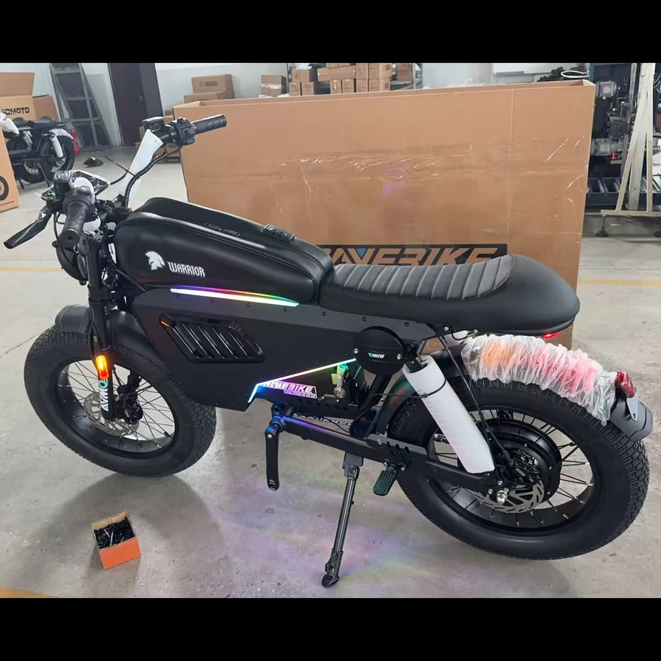 Latest 60V50Ah Hybrid Ebike Step Over All Weather Mountain ports Balance Dirt E-Bike