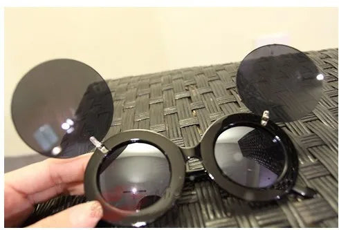 Classic Chic Popular Lady Flip Sunglasses Women