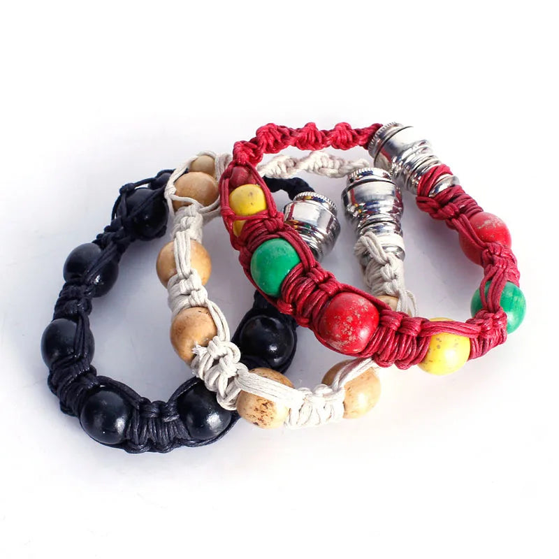 Portable Metal Bracelet Smoke Smoking Pipe Jamaica Rasta Weed Pipe 3 Colors Gift for both man and women GYH