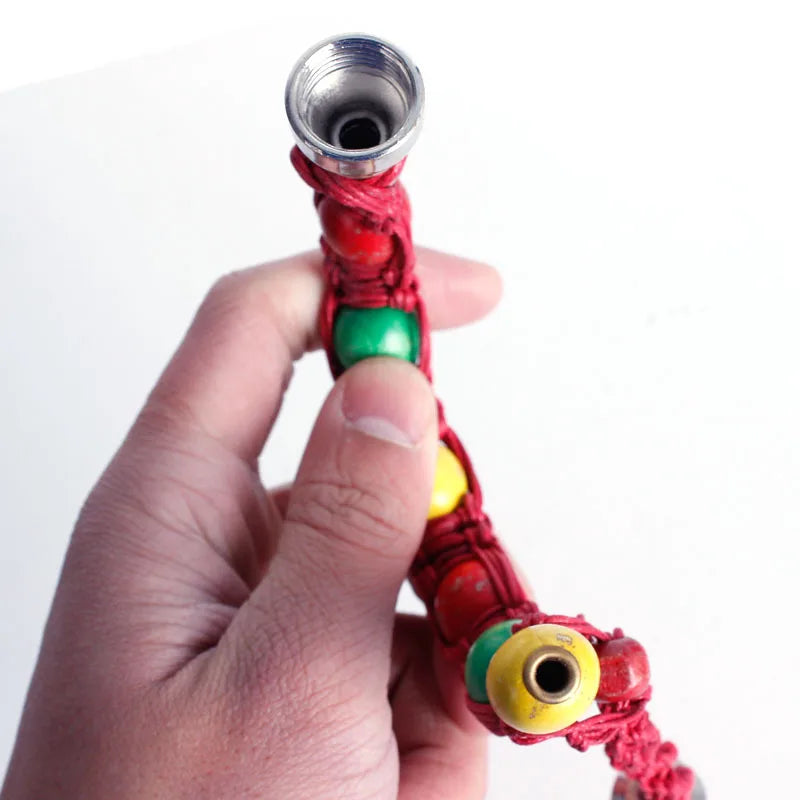 Portable Metal Bracelet Smoke Smoking Pipe Jamaica Rasta Weed Pipe 3 Colors Gift for both man and women GYH