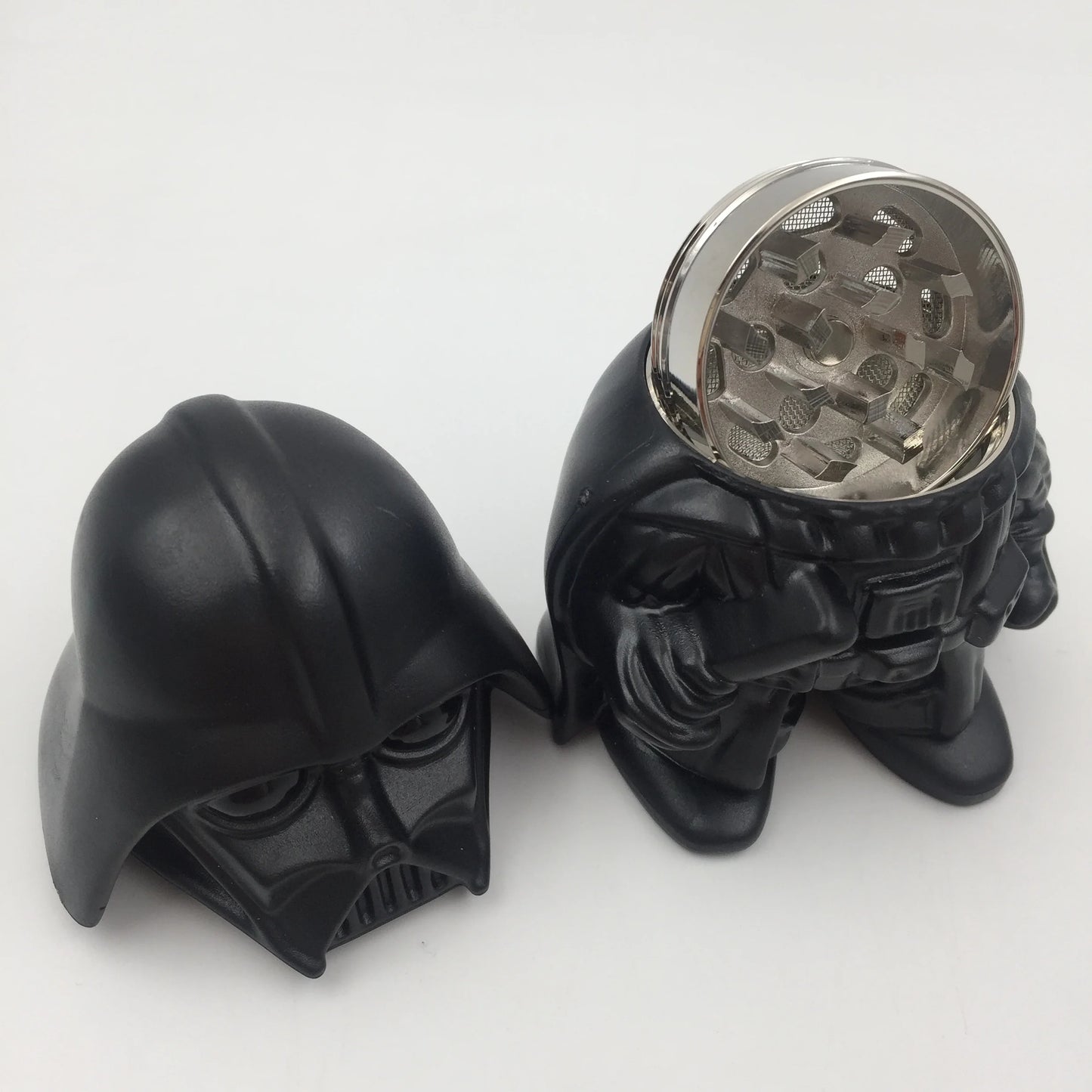 Star Wars Black Warrior Darth Vader Stormtrooper toy Metal Zinc Alloy Herb Weed Grinder Tobacco Spice Crusher Accessories