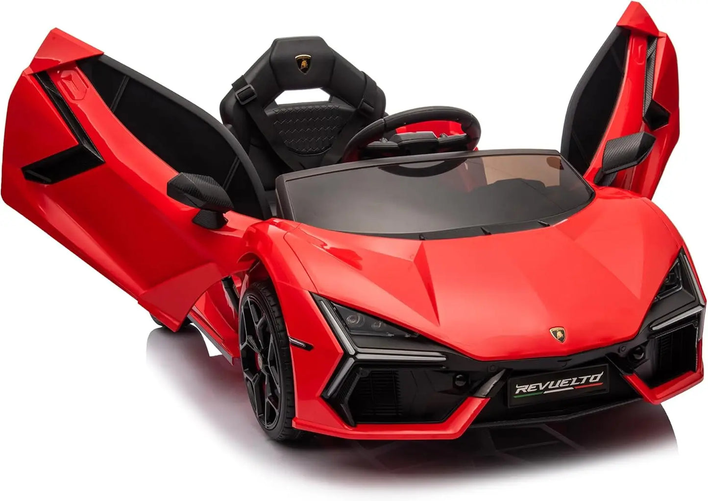 Ride On Car for Kids Licensed Lamborghini Revuelto Electric Vehicle 12V Battery Powered Sports Car Toy with Music/Remote Control