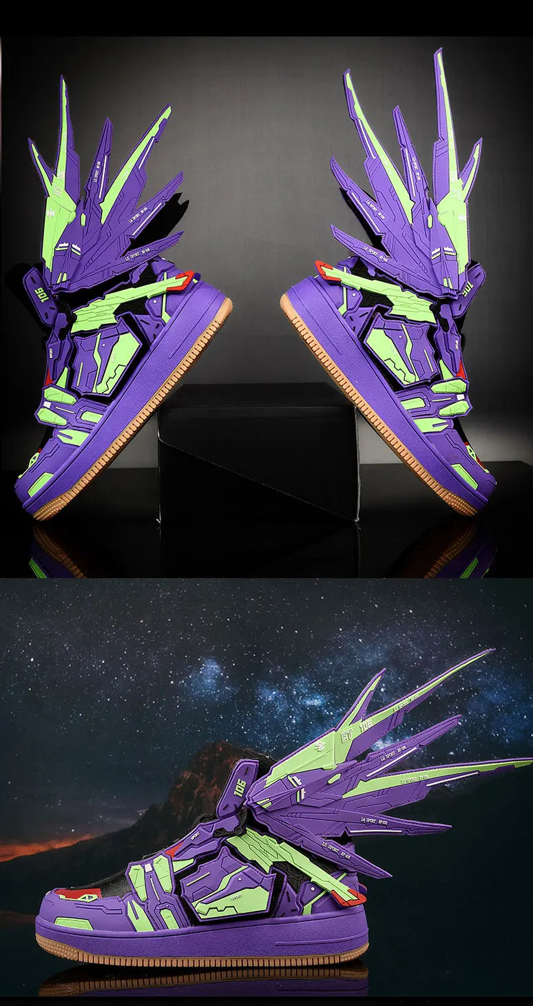 Old Skoolz Men Women's  Anime Sneakers Winter Fashion Male Casual Tennis Woman Trainers Race Shoes Boots Plus Size 36~46