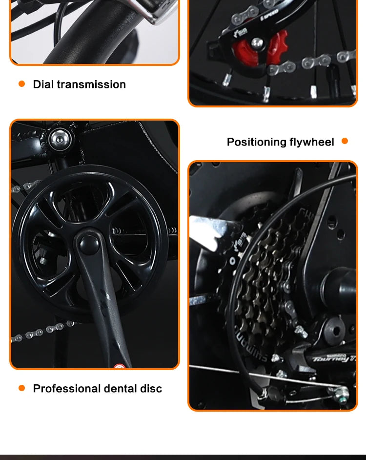 STLF Practical Electric Mountain Fatbike 20-Inch Fat Tire Electric Dirt Electric Bicycle