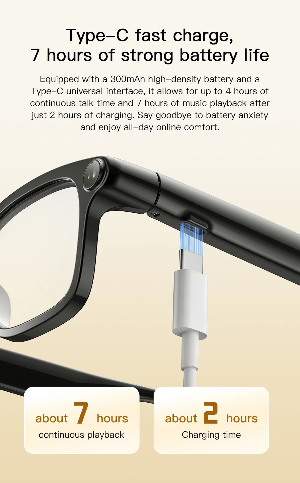Smart AI Translation Smart Glasses 800W HD Camera 1080P Video WIFI transmission Bluetooth Call