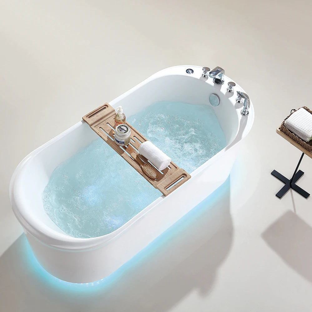 Bathroom Hotel Free-standing bathtub Acrylic Jacuzzi
