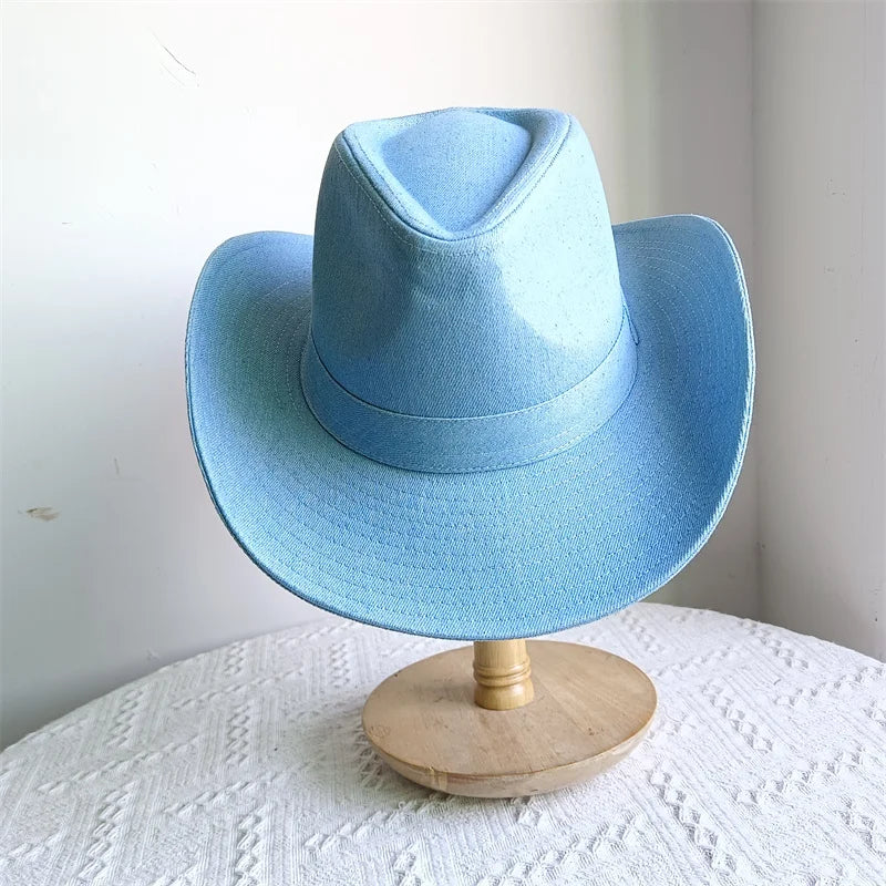 Western ethnic style cowboy hat tassel cowboy series fashion unisex jazz with heart shape decoration western cowboy hat
