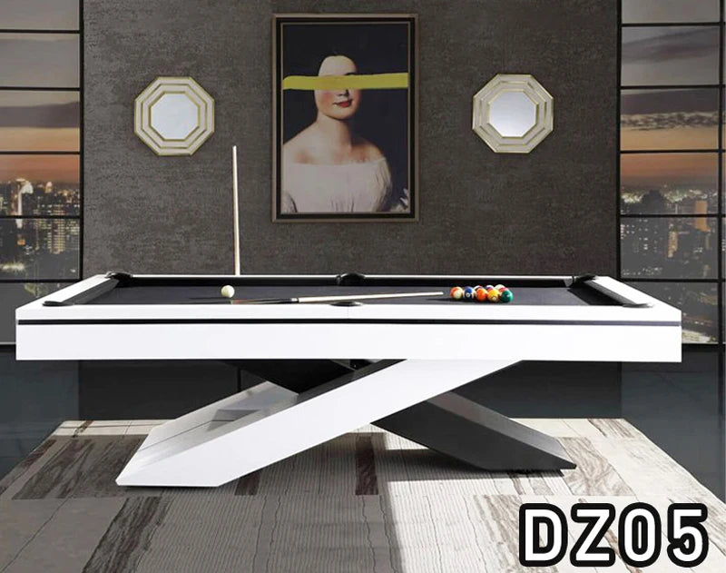 Superior quality luxury design 9ft 8ft 7ft size pool table billiards with free accessories kit and quality felt