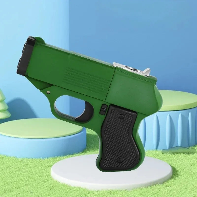 Gun shaped Cigarette Box Lighters Portable Stress Relieving Windproof Lighter Men's and Women's Fashion Gift