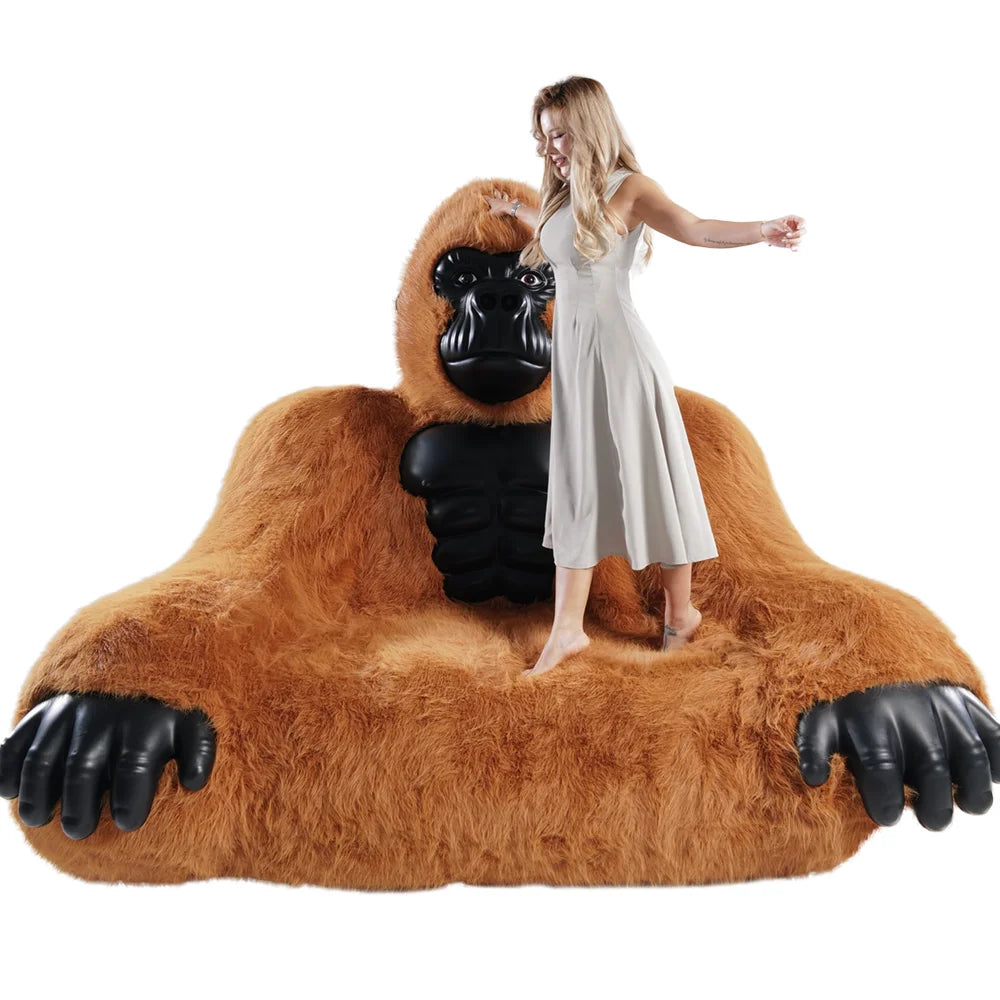 US Inflatable King Kong Gorilla Sofa Luxury Furniture Inflatable sofa
