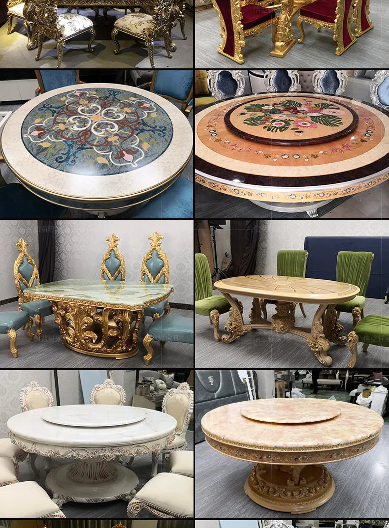 European Luxury Round Bed Design Aesthetics Romantic Comfortable Bed Castle King Size Muebles elegant