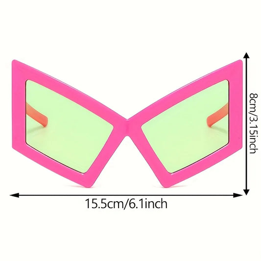 Oversized Cat Eye Sunglasses for Women. Hip Hop Dance Party Favors