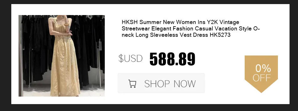 HKSH Spring Summer New Women Ins Chic High Street Three-dimensional Flower Diamonds Jeans Casual Elastic Waist Long Pants