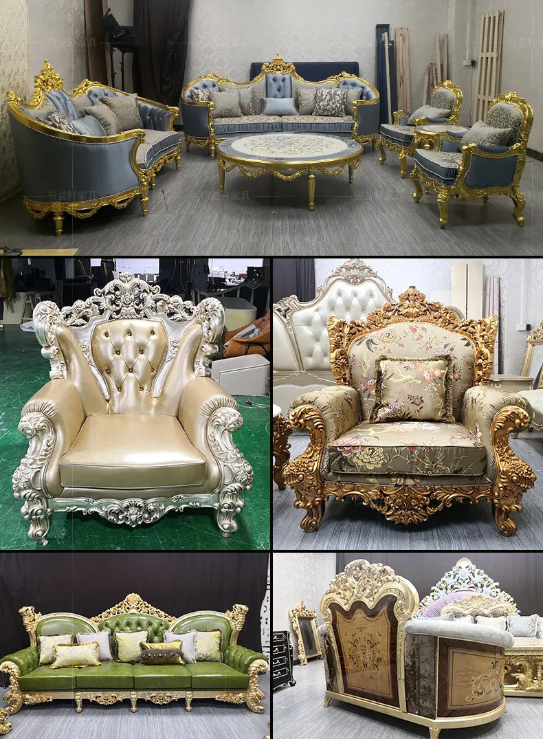 European Luxury Round Bed Design Aesthetics Romantic Comfortable Bed Castle King Size Muebles elegant