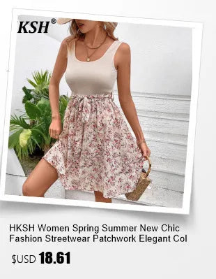 HKSH Spring Summer New Women Ins Chic High Street Three-dimensional Flower Diamonds Jeans Casual Elastic Waist Long Pants