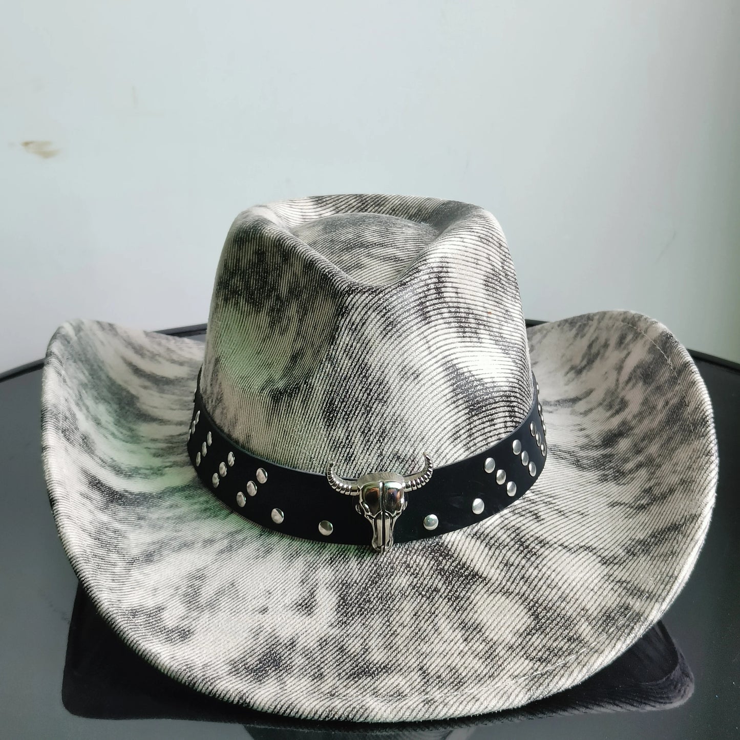 Faux Leather Western Cowboy Hats Men Women retro cowboy hats big brim cowgirl hat knight hat men. Australian