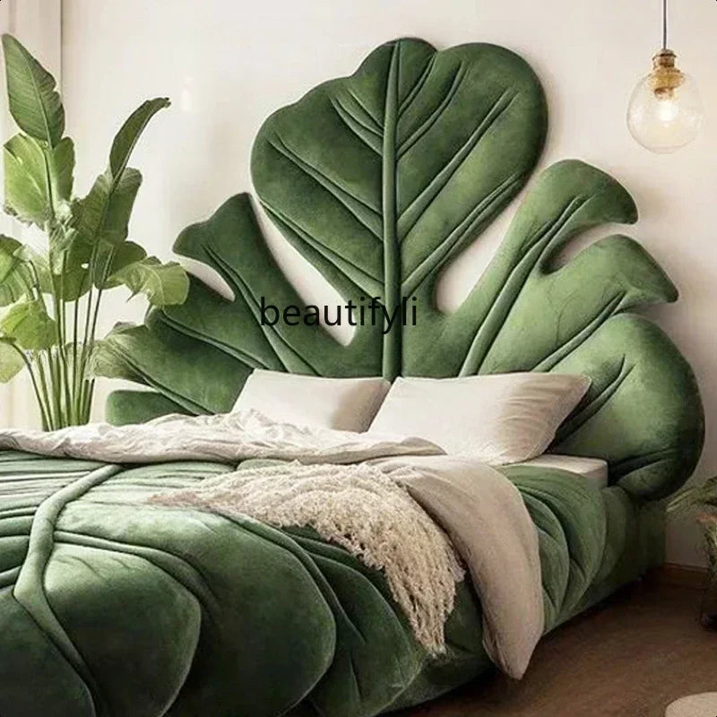 Modern Bed Velvet Luxury Headboard Big Modern Double Beds King Adults Princesse Camas De Dormitorio Furniture