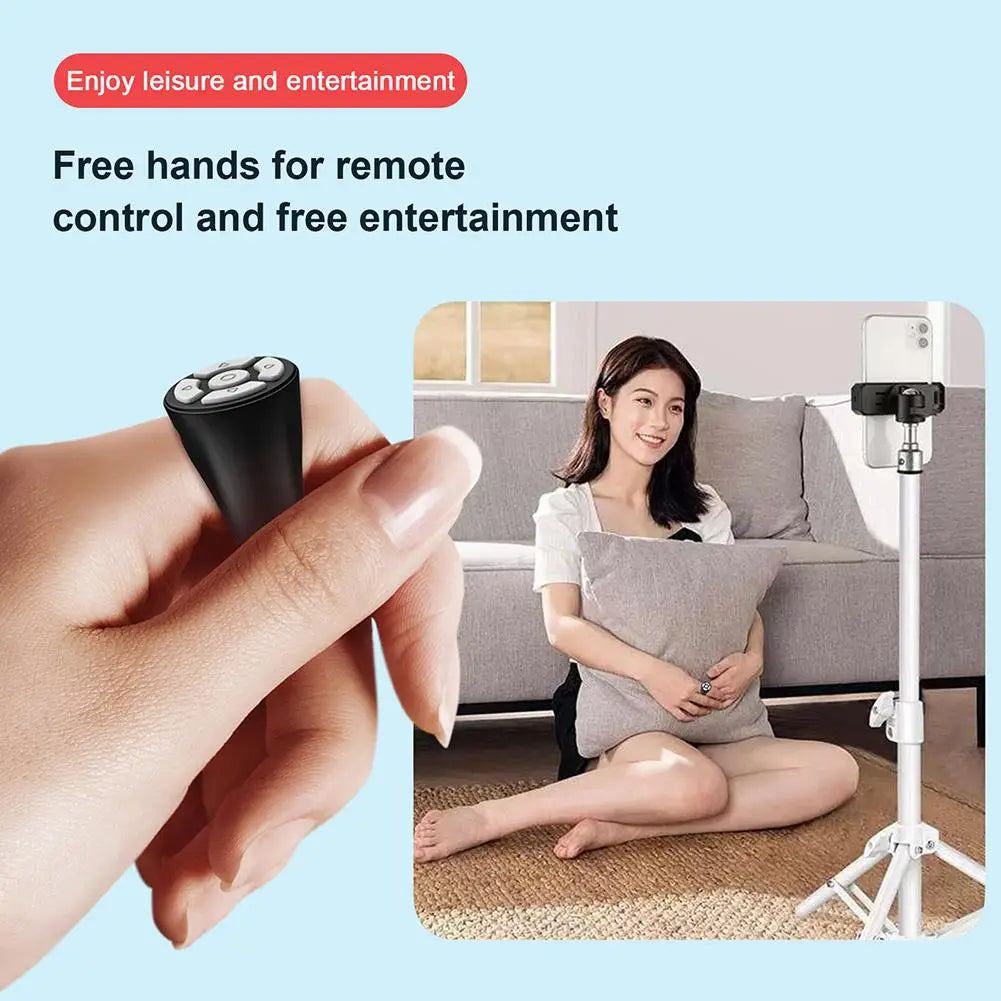 Bluetooth Ring Remote Control Tablet Phone Camera Controller Self Timer Tiktok Kwai Remote Control Page Turning