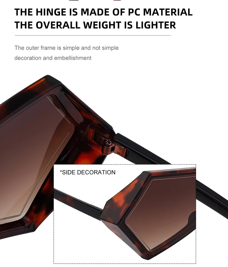 Women 2026 Luxury Brand Big Frame Shield Sun Glasses For Ladies Wrap Eyewear