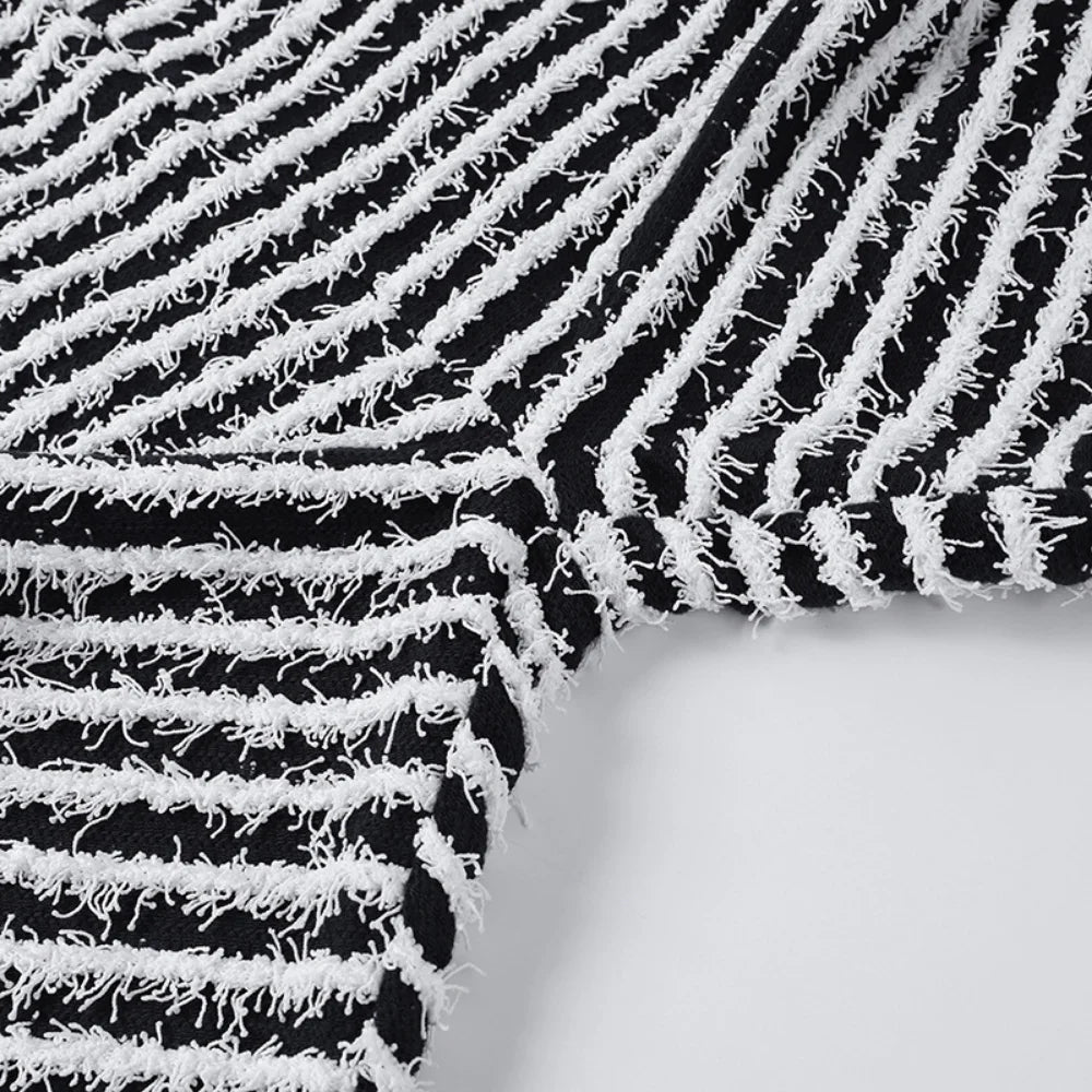 Color Block Stripes Pants Women High Waist Loose Sweatpants Women's Bodycon All-match Summer Trouseres