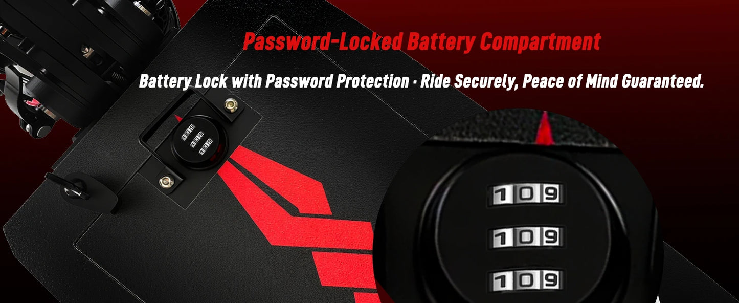 10000W Dual Motor Off Road Electric Scooter for Adults with 55 MPH speed 75 Miles Range