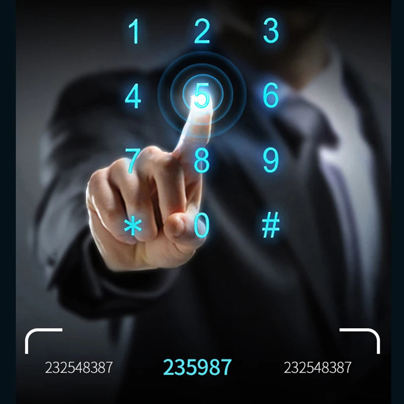 Wifi Fingerprint Smart Door Lock 3D Face Recognition Electronic Password Home Security Alarm Sensor Door Lock