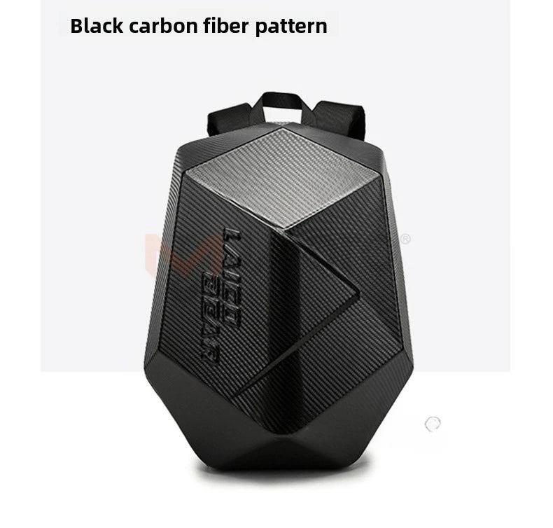 Motorcycle backpack waterproof motorcycle helmet ABS hard shell shoulders riding bag