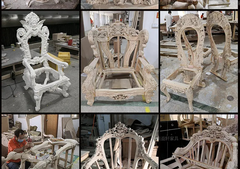 European Luxury Round Bed Design Aesthetics Romantic Comfortable Bed Castle King Size Muebles elegant