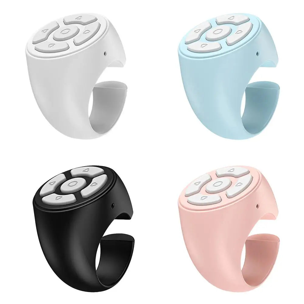 Bluetooth Ring Remote Control Tablet Phone Camera Controller Self Timer Tiktok Kwai Remote Control Page Turning