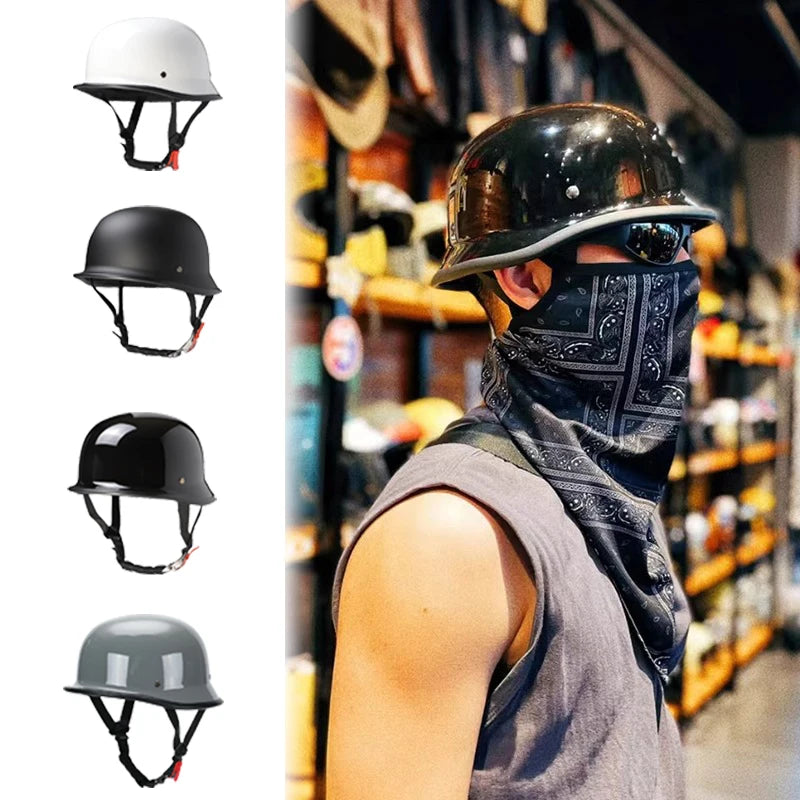 15 German Vintage Japanese style retro motorcycle helmet summer pleasantly cool protective