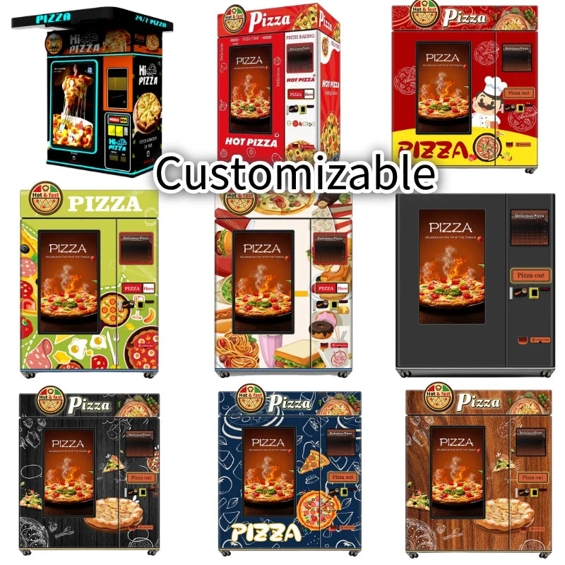 Self-Service Baking Pizza Smart Vending Machine