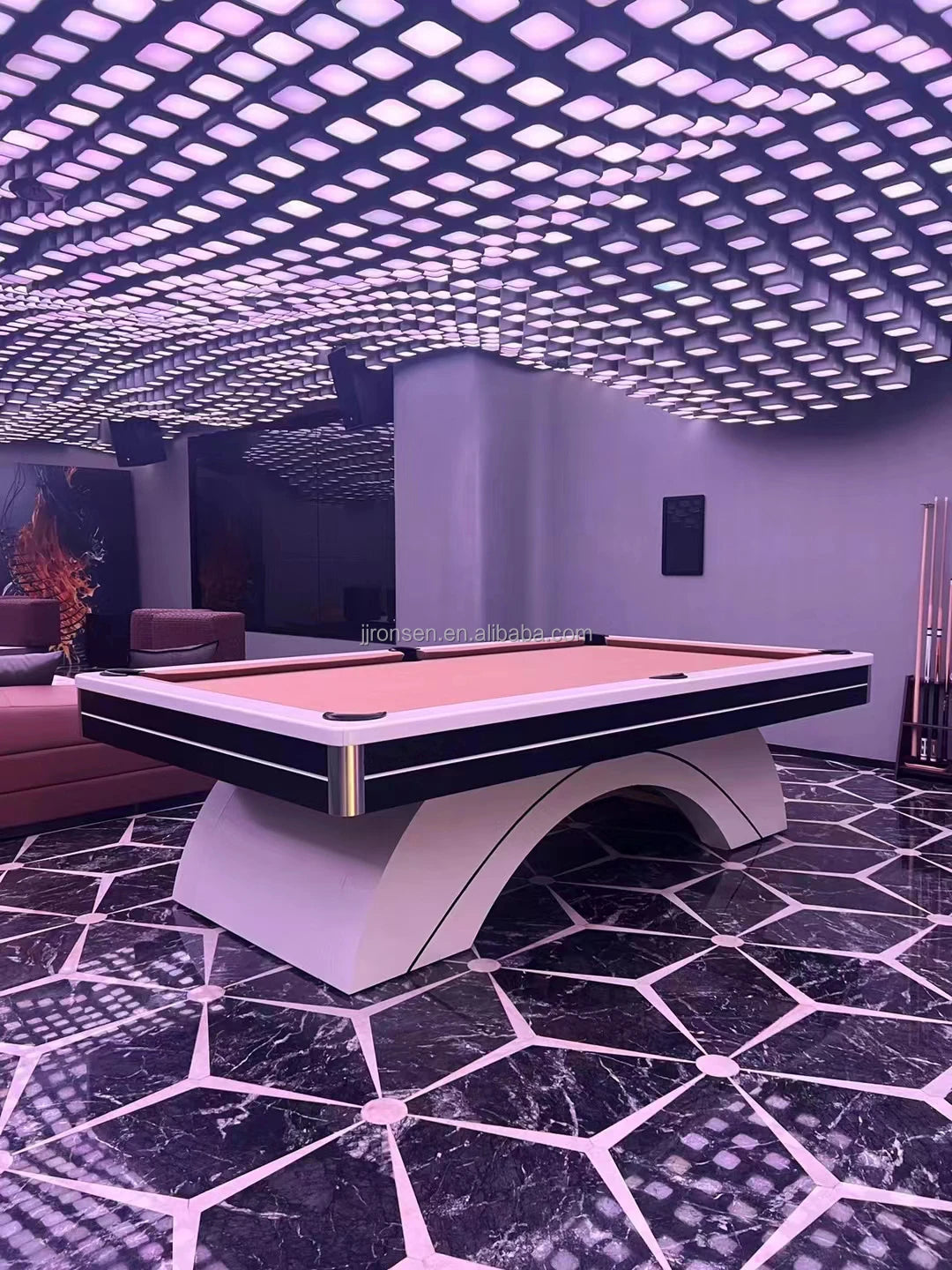 Superior quality luxury design 9ft 8ft 7ft size pool table billiards with free accessories kit and quality felt