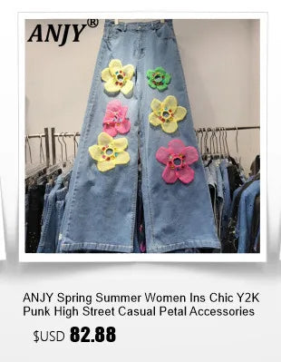 Women Trend Denim PU Leather Short Skirt Fashion Modern