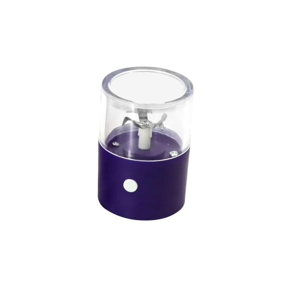 Micro USB Charging Grass Grinders Tobacco Crusher Electric Herb Grinder Chargeable Smoking Accessories Household Kitchen Tools