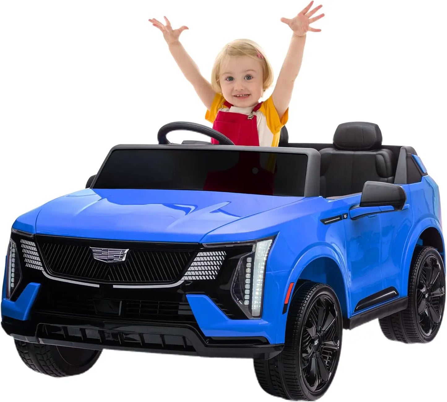 24V Kids Ride on Car Licensed Battery Powered Electric Vehicle w/Remote Control, 2 Seater 4-Wheel Shock Absorbers Smooth Start