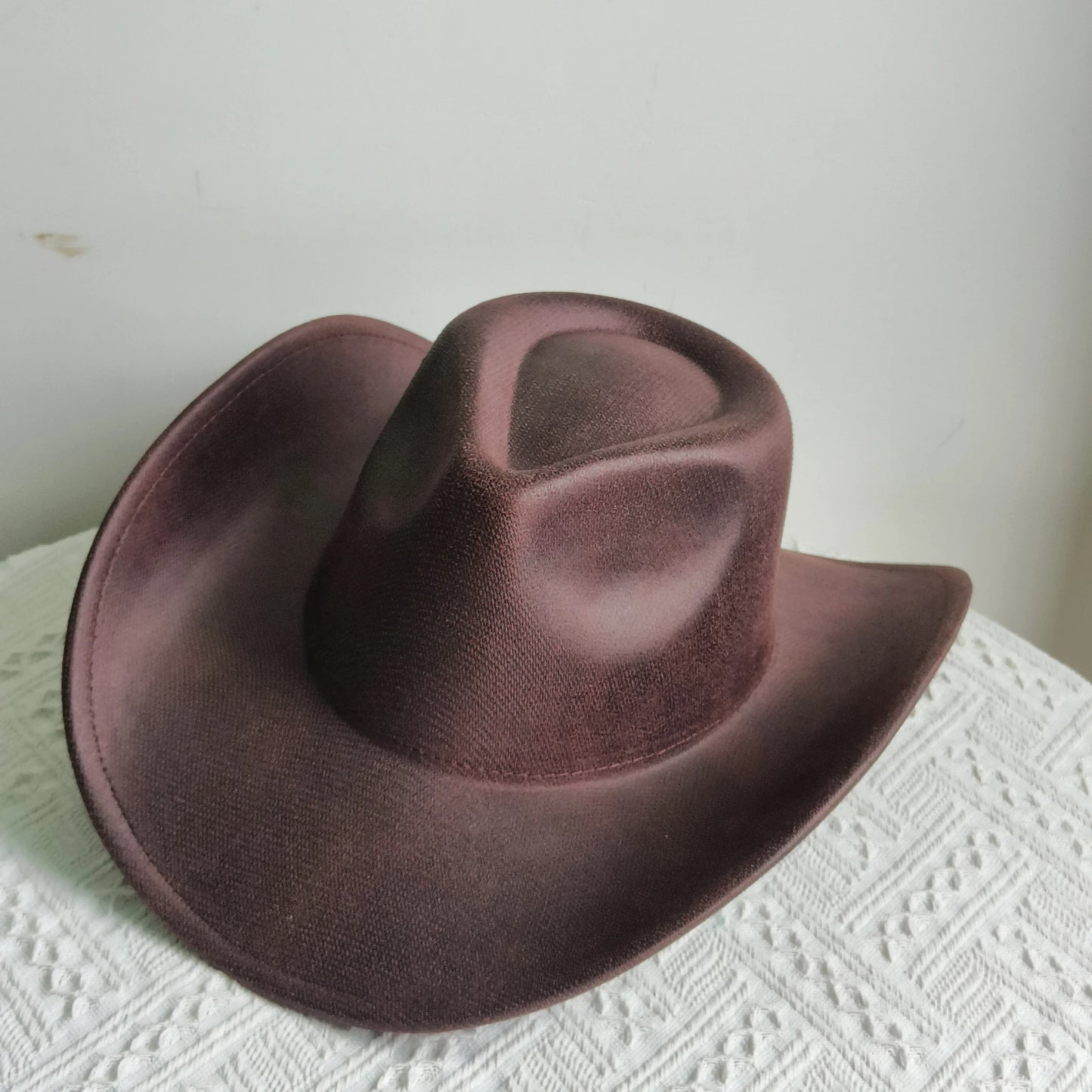 Faux Leather Western Cowboy Hats Men Women retro cowboy hats big brim cowgirl hat knight hat men. Australian
