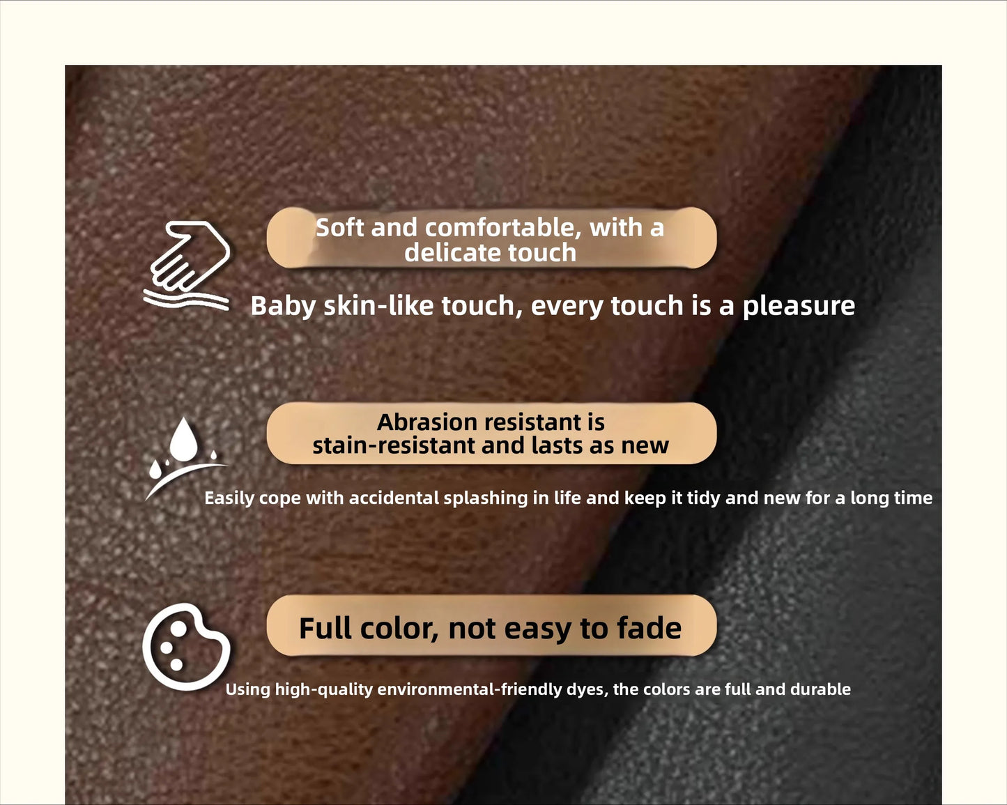 High-end luxury atmospheric leather double multi-function bed