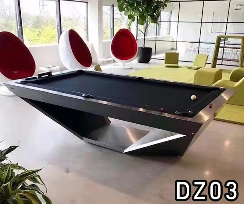 Superior quality luxury design 9ft 8ft 7ft size pool table billiards with free accessories kit and quality felt