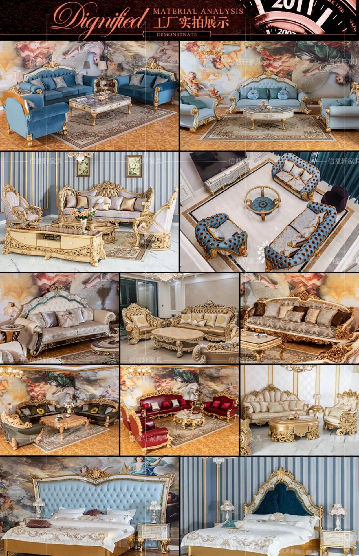 European Luxury Round Bed Design Aesthetics Romantic Comfortable Bed Castle King Size Muebles elegant