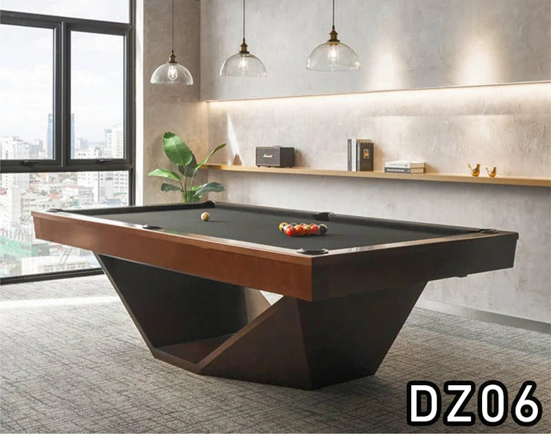 Superior quality luxury design 9ft 8ft 7ft size pool table billiards with free accessories kit and quality felt