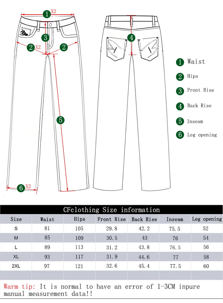 Streetwear Men's Jeans Tie Dye Cowboy Pants Wide Leg Hip Hop Goth Soft Cotton Jeans