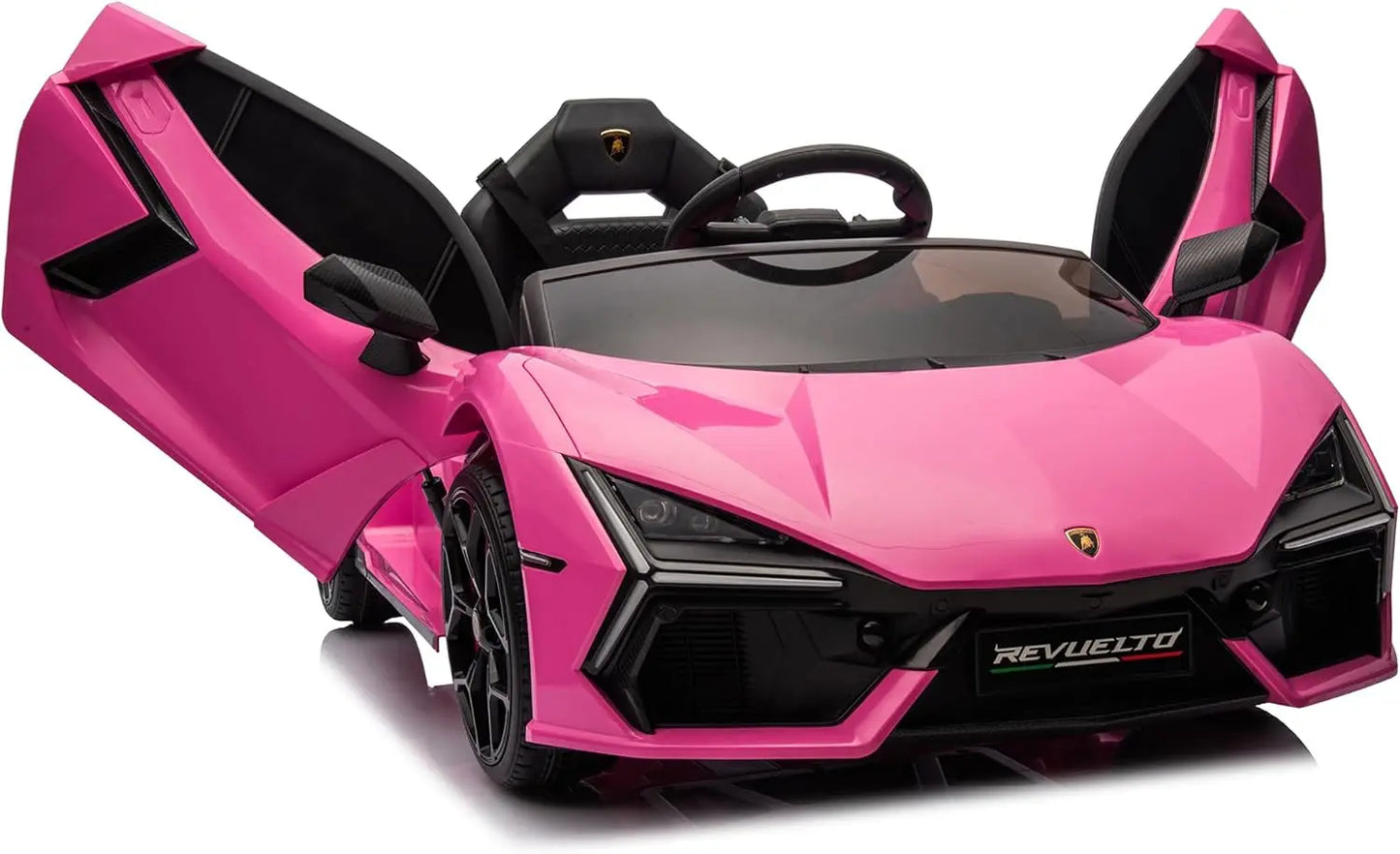 Ride On Car for Kids Licensed Lamborghini Revuelto Electric Vehicle 12V Battery Powered Sports Car Toy with Music/Remote Control