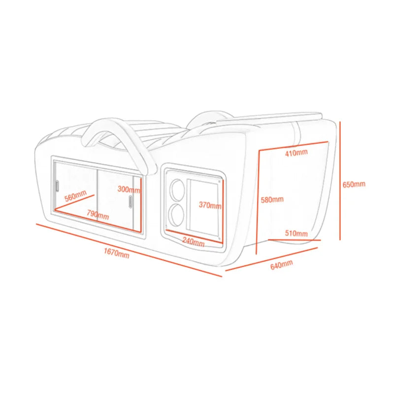 Beauty Profesional Massage Bed Hidden Space Storage Unique Lash Bed Modern Design Cama De