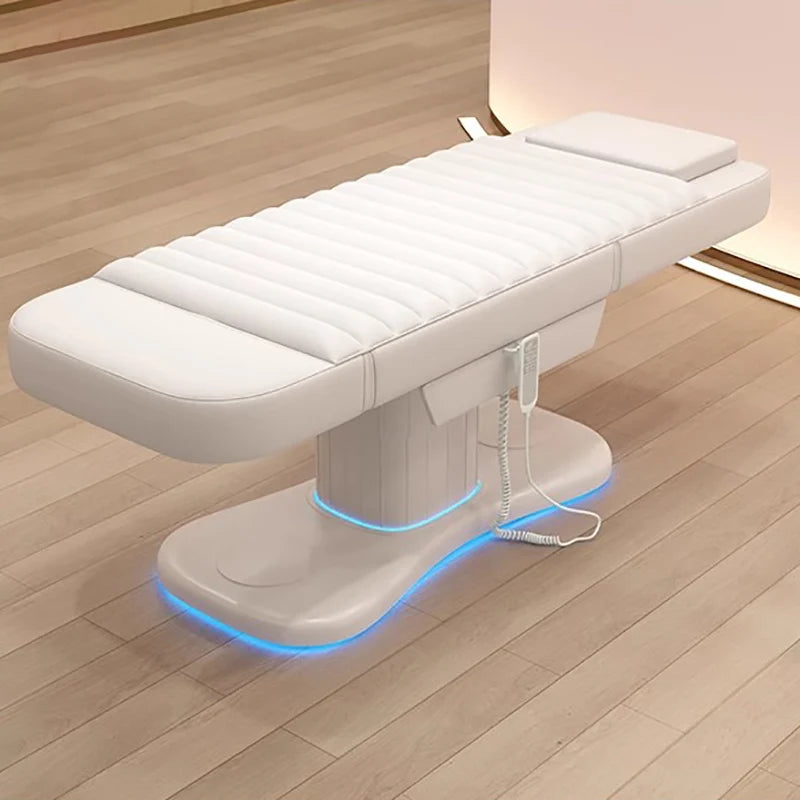 Luxury Electric Massage Bed Ergonomic Comfortable Modern Upholstered Design Massage Électrique Salon Furniture